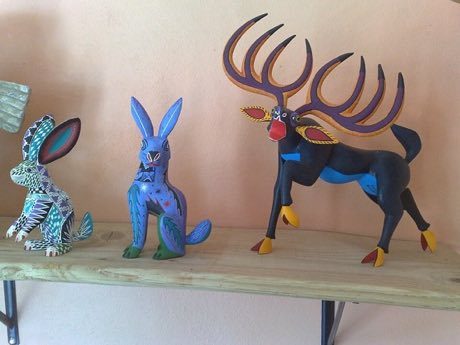 Alebrije painting: photograph by Álvaro de la Paz Franco