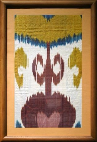 Ikat Pattern Dyeing: photograph by Panpanchik