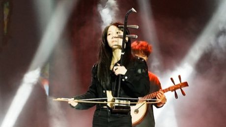 Erhu Two-String Fiddle: photograph by WANGYIFAN2024