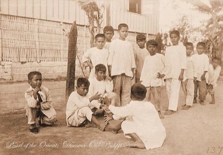 Luksong tinik: photograph by Thorn Hurdles (Pearl of the Orient: Discover Old Philippines)