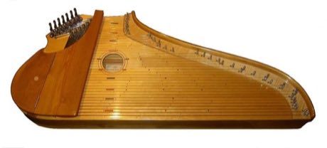 Kantele: photograph by Paul Lenz
