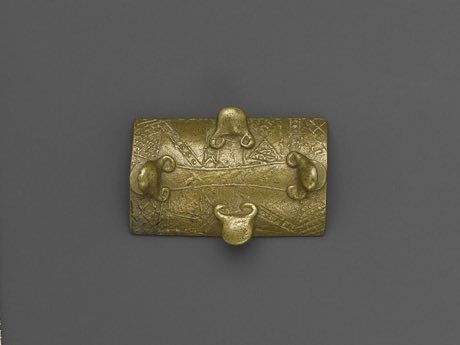 Akan Gold-Weight Balance: photograph by Brooklyn Museum (unknown maker)