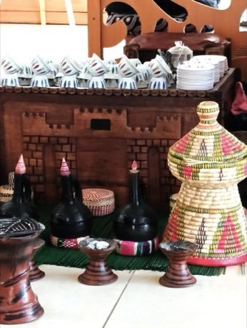 Jebena coffee brewing: photograph by Miraethiopia