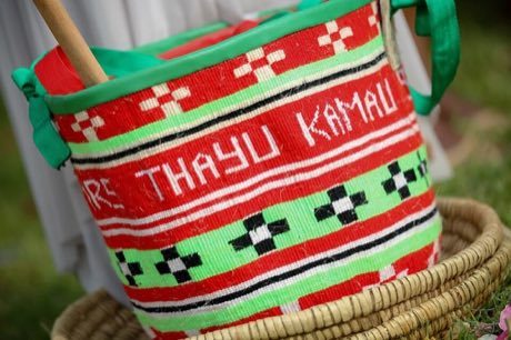 Kiondo basket weaving: photograph by Antony Trivet