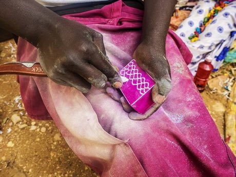 Kisii soapstone carving: photograph by Jen Watson
