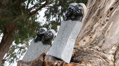Shona stone sculpture carving: photograph by COSV