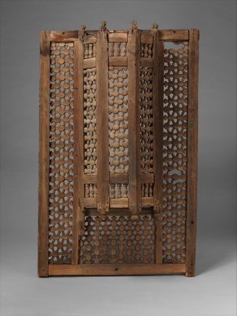 Mashrabiya Lattice Joinery: photograph by Metropolitan Museum of Art