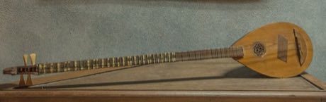 Buzuq Long-Neck Lute: photograph by IssamBarhoumi