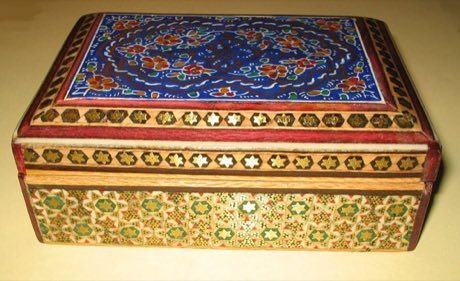 Khatam inlay star pattern workshop: photograph by Fabienkhan