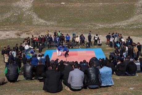 Kurash: photograph by Sinchalak Musulmon