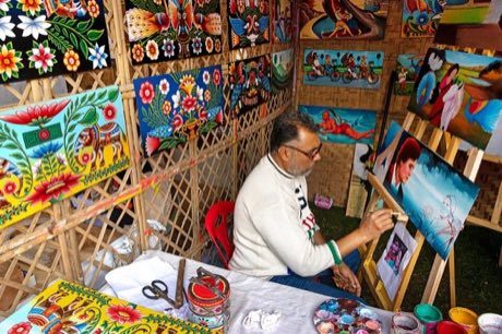 Dhaka rickshaw art: photograph by Joysaha.bd