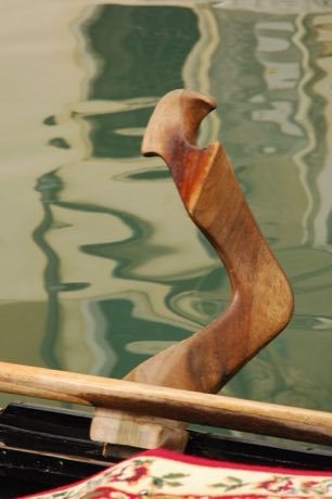 Gondola Rowing: photograph by Sbisolo