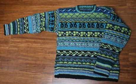Nordic Colourwork Knitting: photograph by Lisa Dusseault from USA