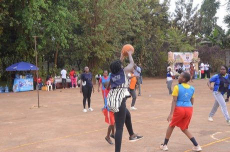 Netball: photograph by Samson Ssemakadde