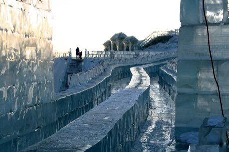 Luge and toboggan run: photograph by Sandro Halank, Wikimedia Commons