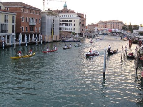 Venetian lagoon regatta: photograph by Godromil