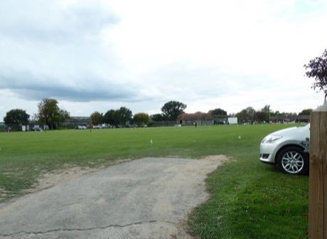 Stoolball: photograph by Richard Rogerson