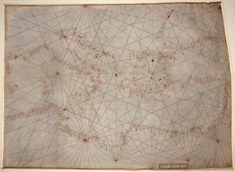 Portolan Chart Navigator: photograph by anonymous, probably Genoan