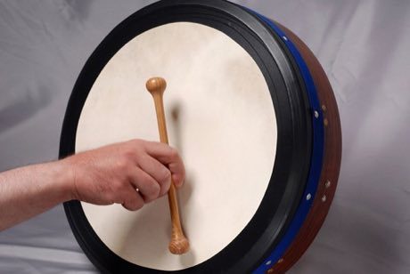 Bodhran Frame Drum: photograph by Hinnerk R, Hinnerk Rümenapf