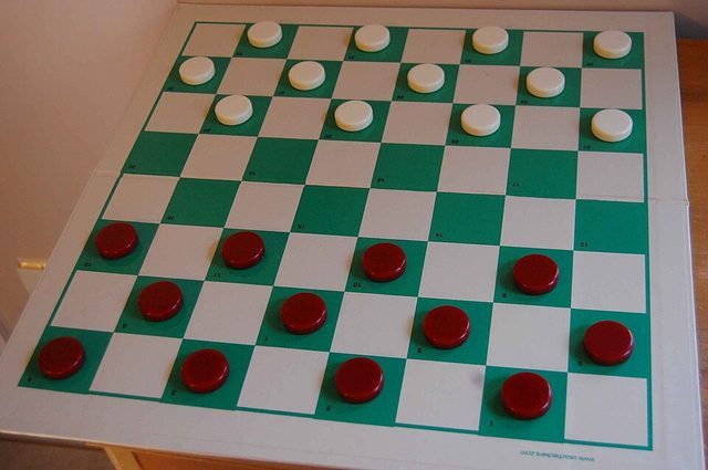Checkers: photograph by Jud McCranie