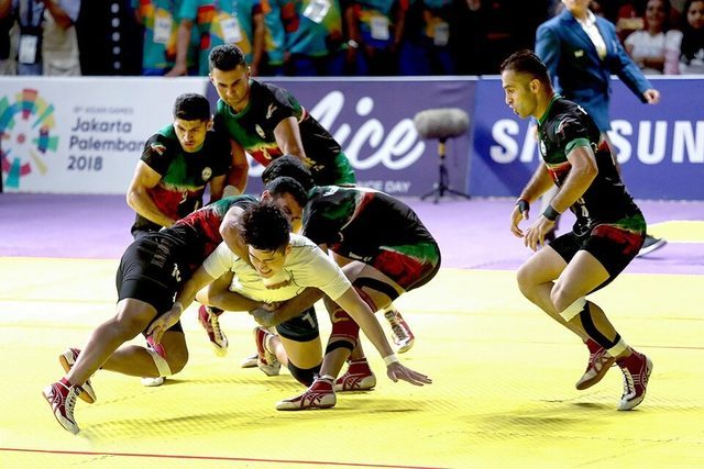 Kabaddi: photograph by Amir Hosseini