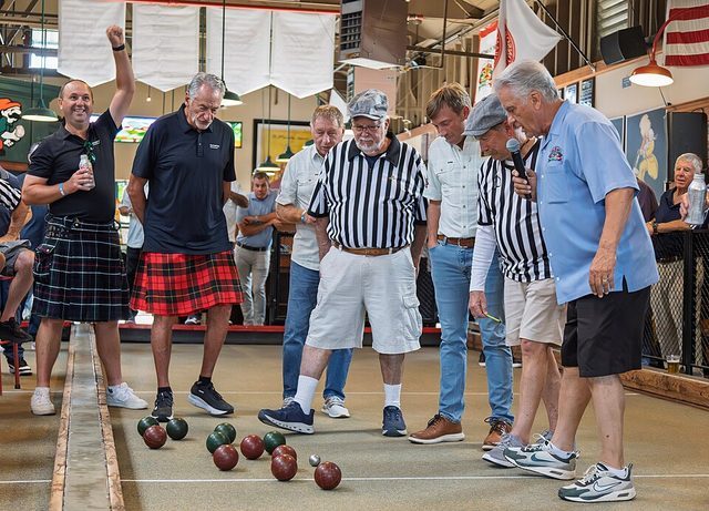 Bocce: photograph by Jesse Kornblum