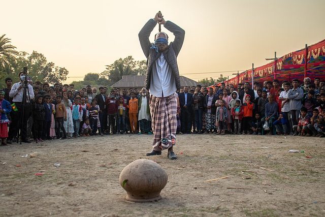 Break the pot: photograph by Md Shahriar Joy