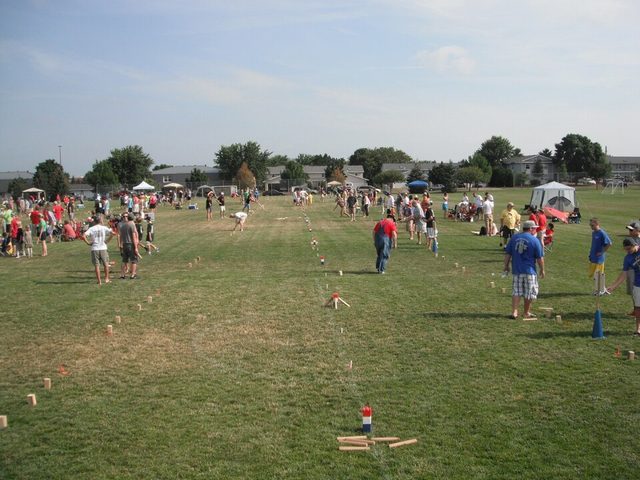 Kubb: photograph by Joshfeathers