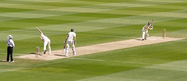 Yard cricket: photograph by Prescott Pym on Flickr