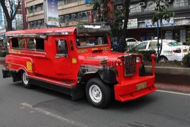 Jeepney painting: photograph by Elmer B. Domingo