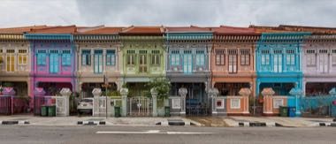 Shophouse facade builder: photograph by Basile Morin