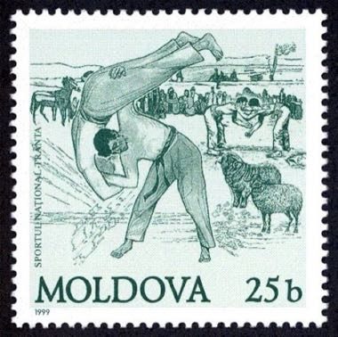 Trânta: photograph by Post of Moldova