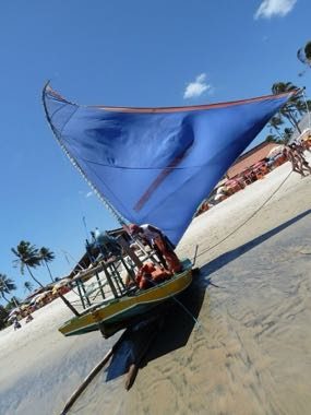 Jangada Sailing: photograph by Boris Karpuk