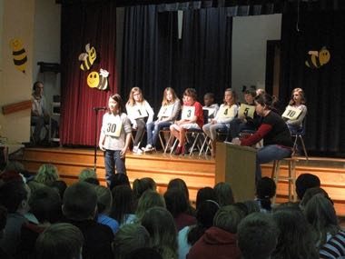 Spelling Bee: photograph by Heather Temske