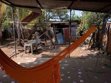 Masaya Hammock Weaving: photograph by Eric Phelps
