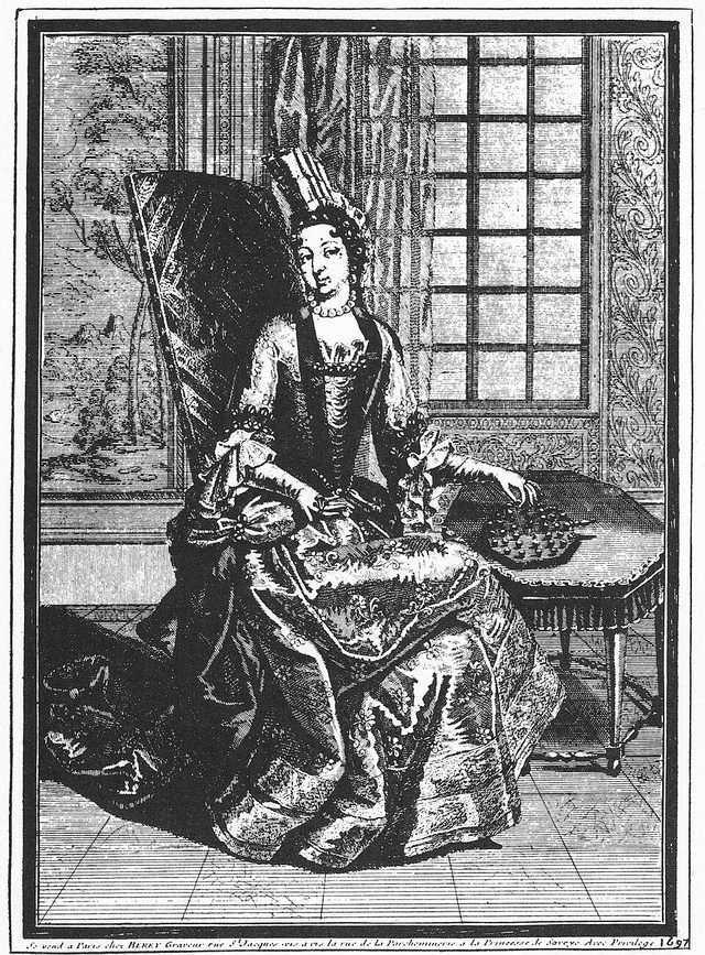 Peg solitaire: photograph by Claude Auguste Berey