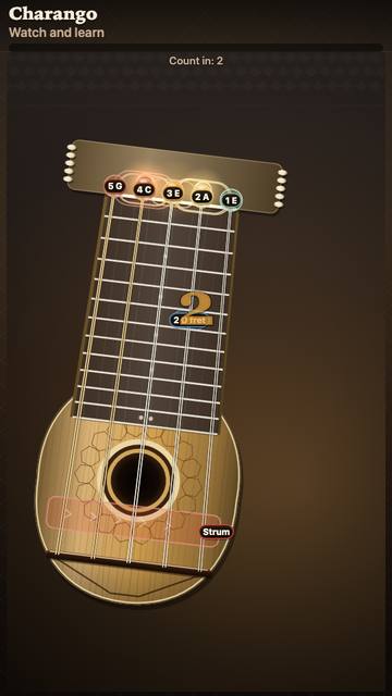 Charango: the game in attract mode
