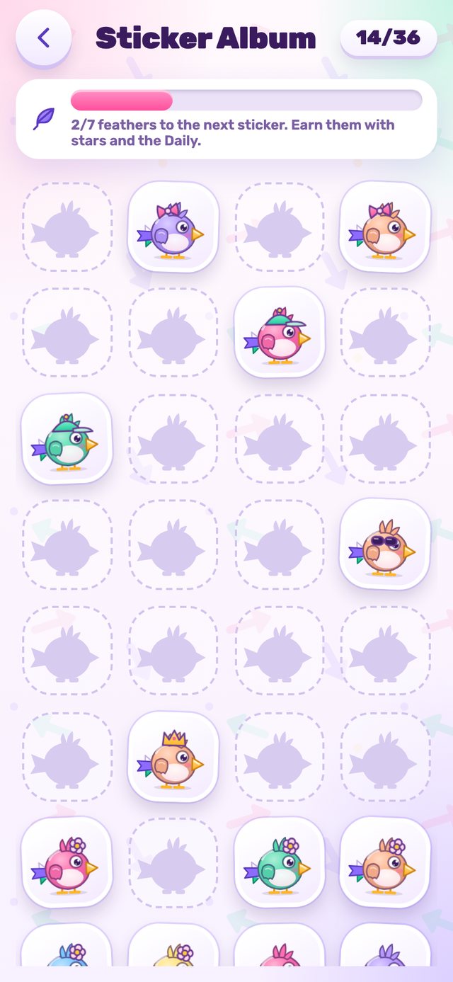The sticker album