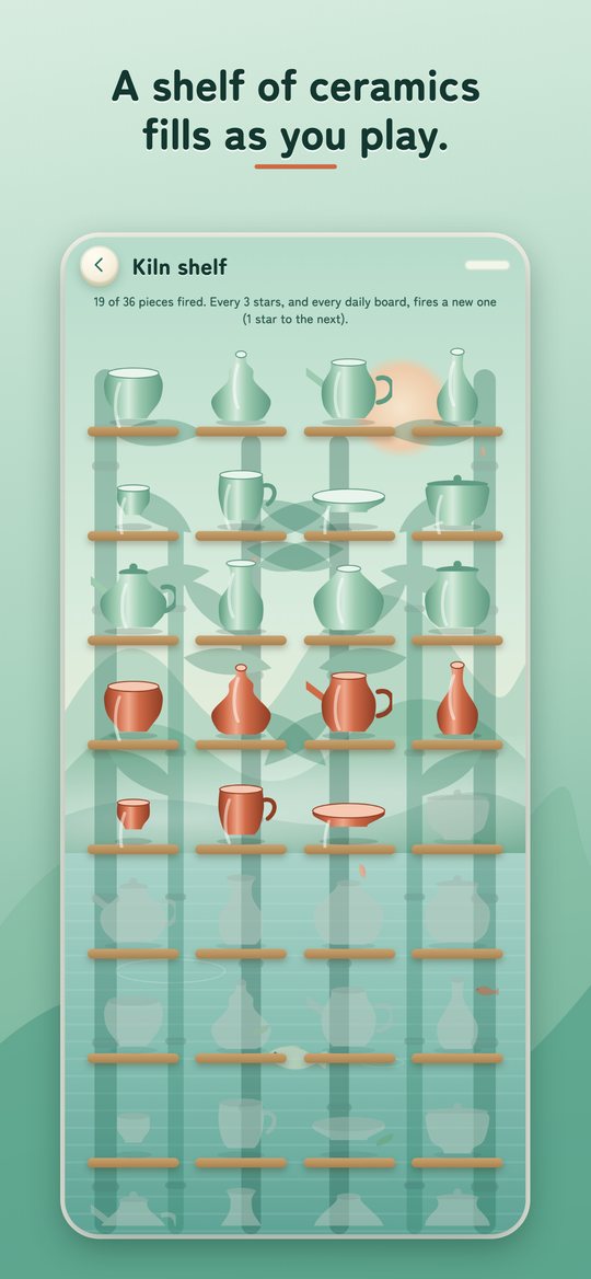 Ceramic shelf