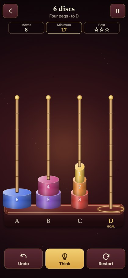 Tower of Hanoi screenshot 3