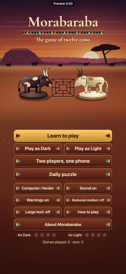Morabaraba screenshot 1