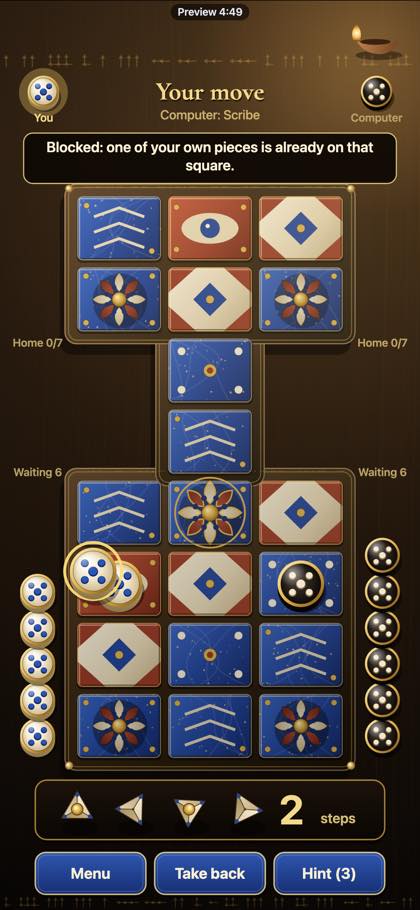 The Royal Game of Ur screenshot 2