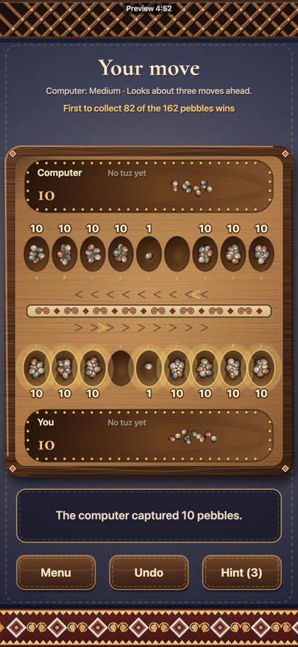 Toguz Kumalak screenshot 2