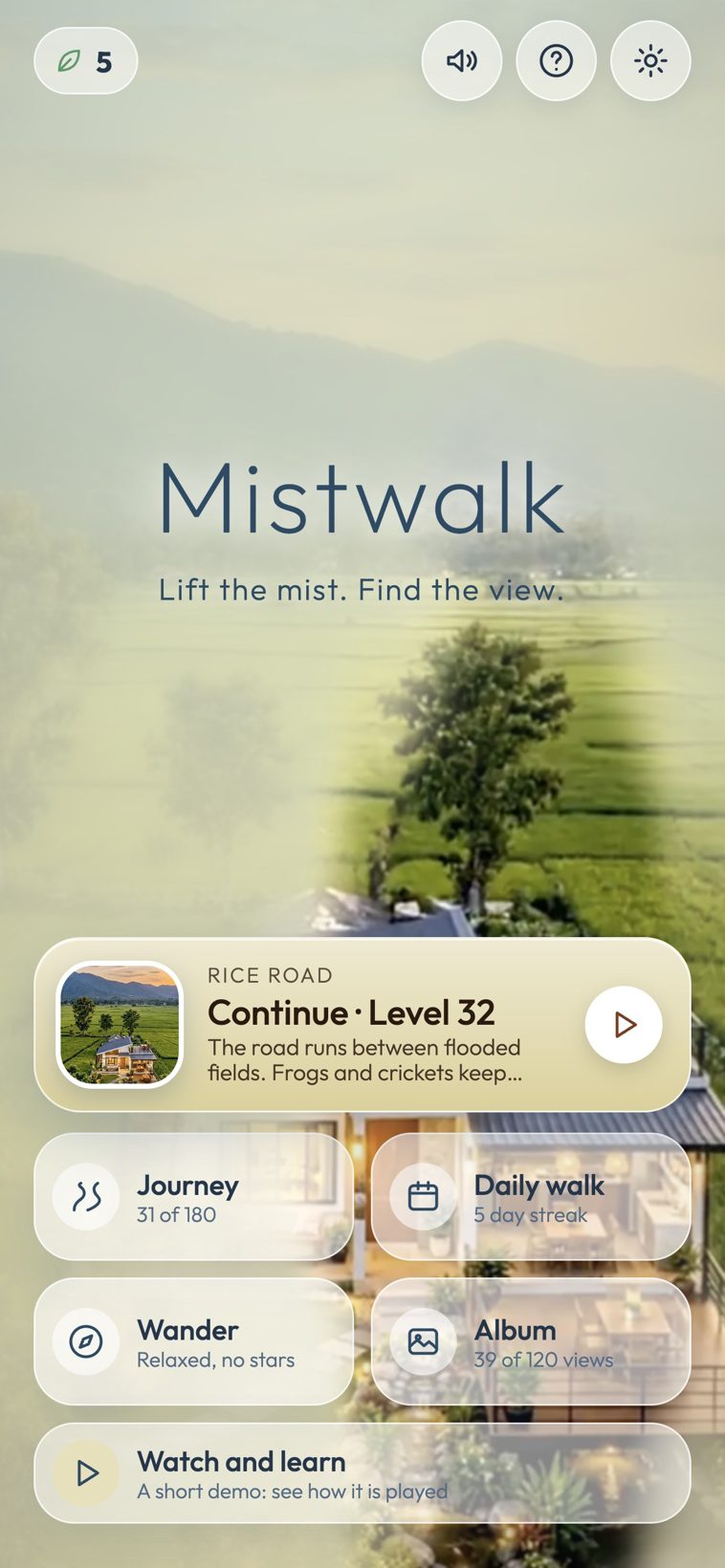 Mistwalk home