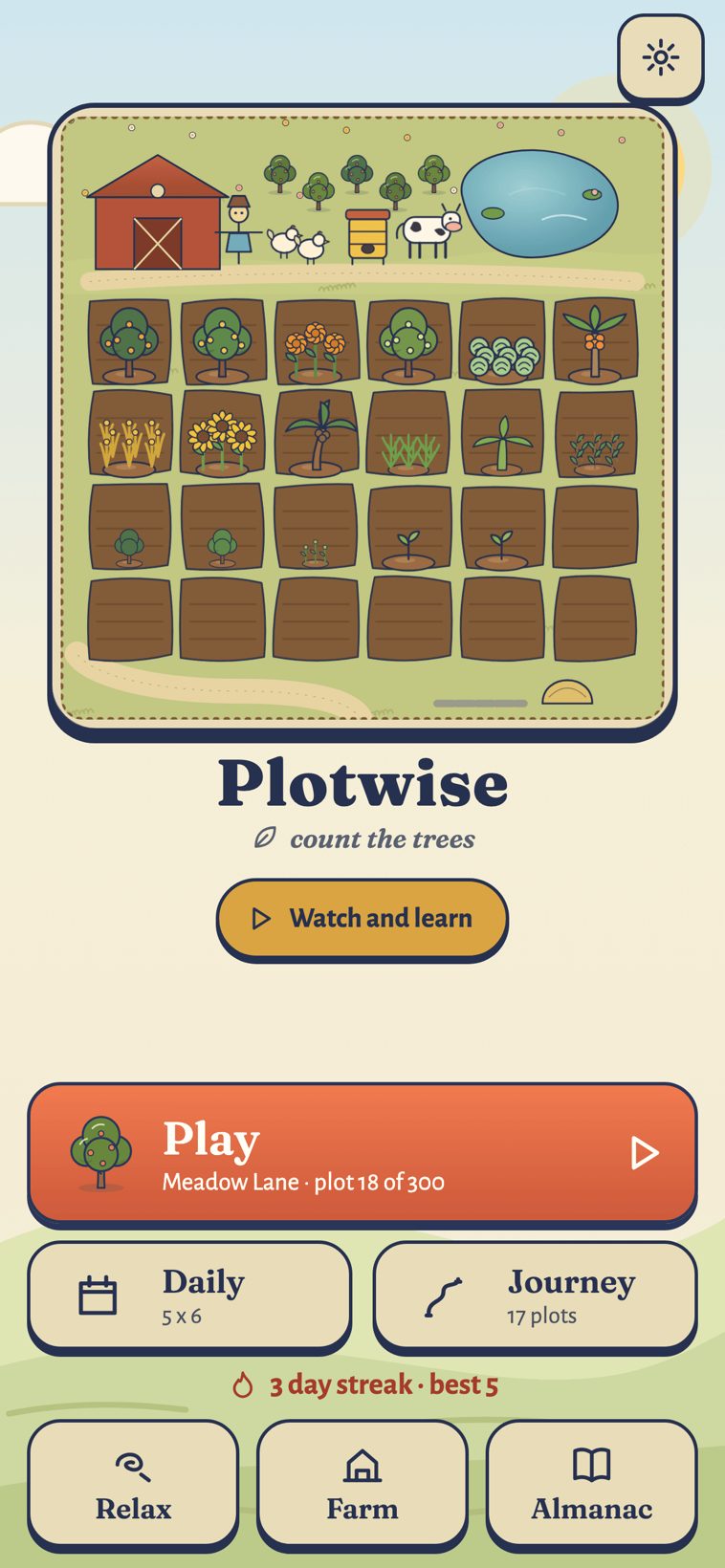 Plotwise home